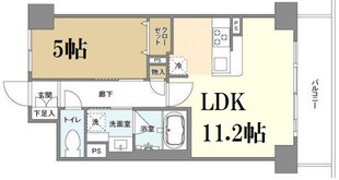 コンフォリア西宮の物件間取画像